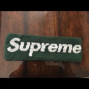 Supreme New Era Big Logo Headband (FW18)